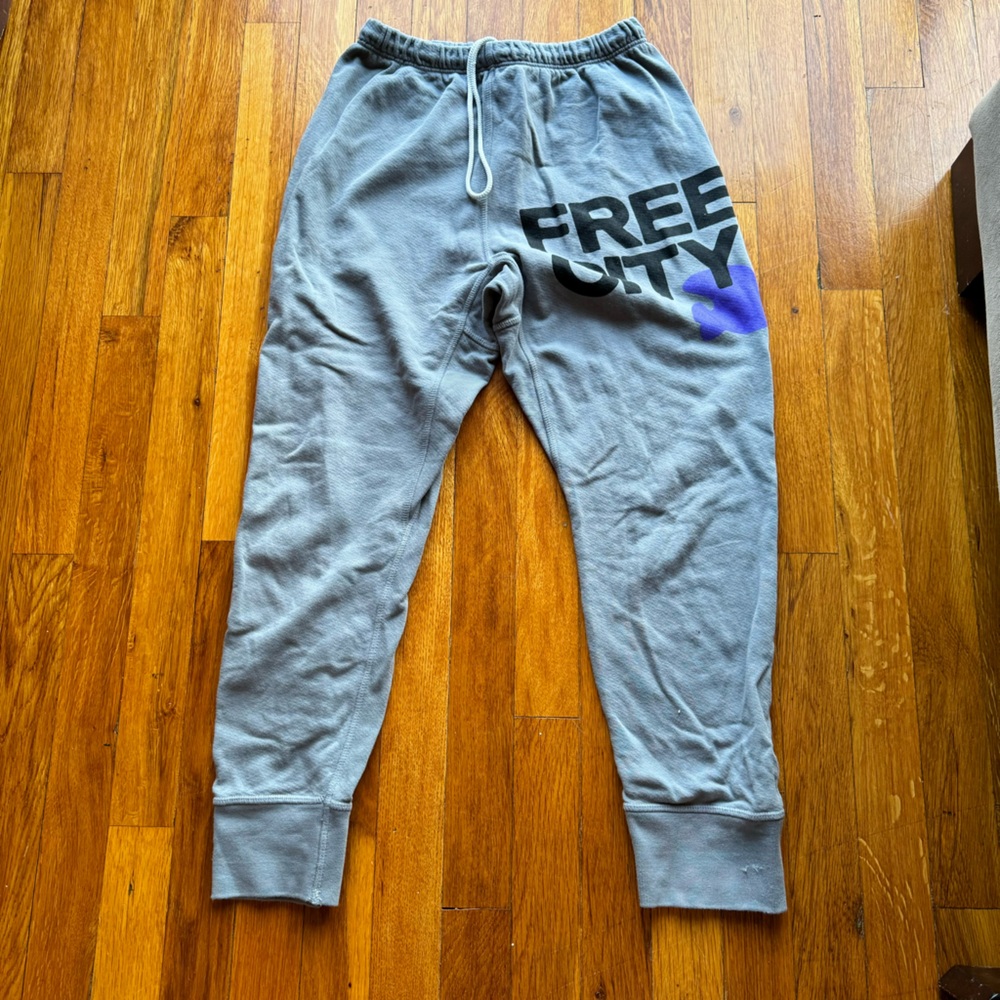 FREE CITY cotton cropped pants